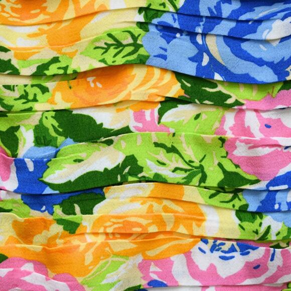 ZARA Women's Floral Mini Ruched Dress Size M - Picture 7 of 10